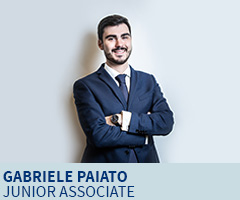 Gabriele Paiato - Junior Associate